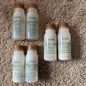 Lot of Aveda Travel Size Toiletries